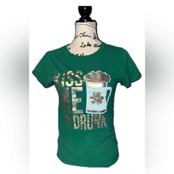 SPENCERS GREEN TEE - Picture 1 of 5